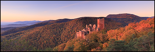 Château Saint-Ulrich, Ribeauvillé, Alsace©Sébastien Brière